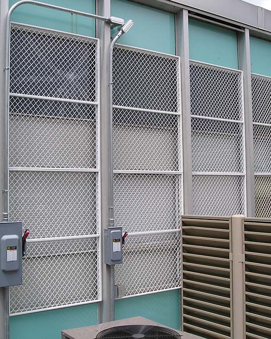 Woven Wire Mesh Window Guarding